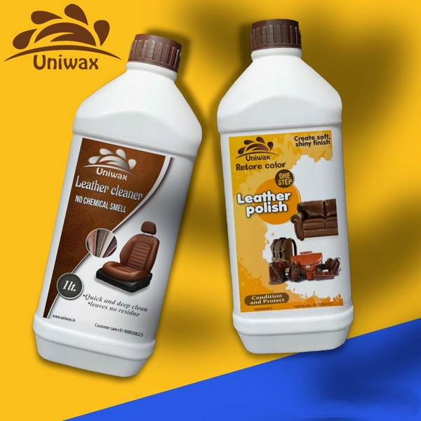 Uniwax Leather Cleaner and Leather Polish