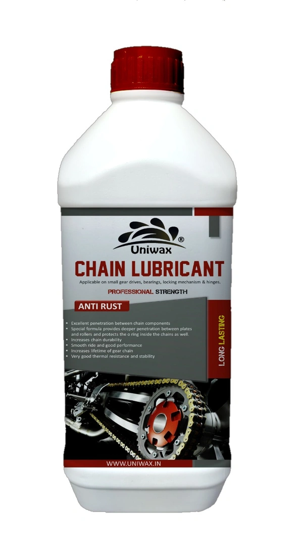 UNIWAX Chain lubricant / Anti rust Spray & Chain Cleaner Spray/ Prevent Chain breakage
