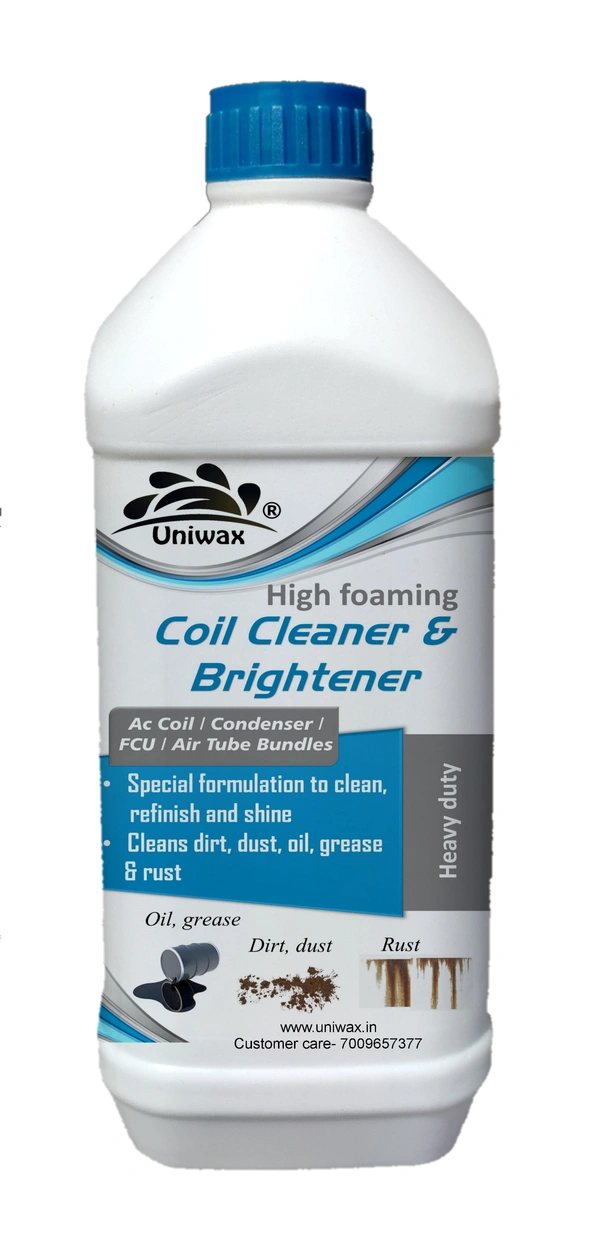 Uniwax Coil Cleaner Cleans Dirt, Dust, Oil, Grease  & Rust