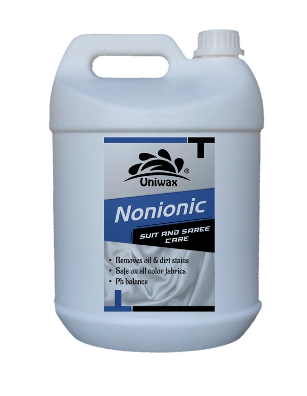 Uniwax NID nonionic Liquid detergent/ Non-Residue Liquid Detergent for Sensitive Clothes