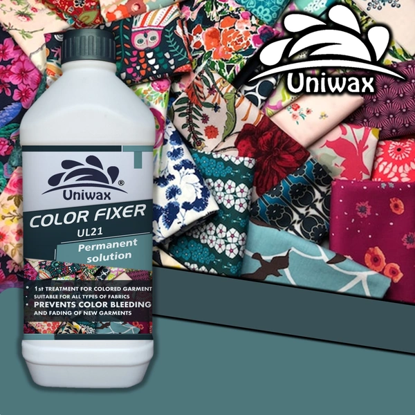 Fabric color fixer / fabric dye fixer / Color Binder / UL21 For Silk, Cotton, Georgette and all Fabric - 200 ml