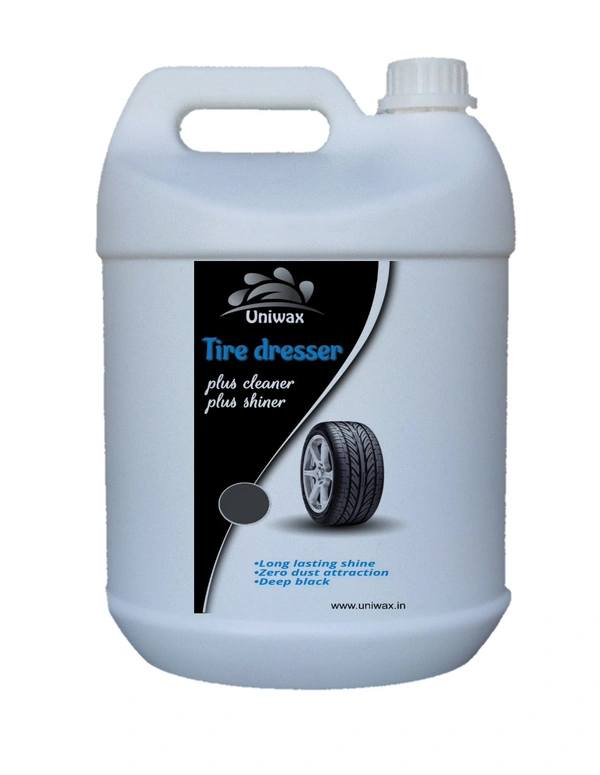 UniWax Tyre Polish – Long-Lasting Shine & Protection – Restores Faded Tires & Resists Dust