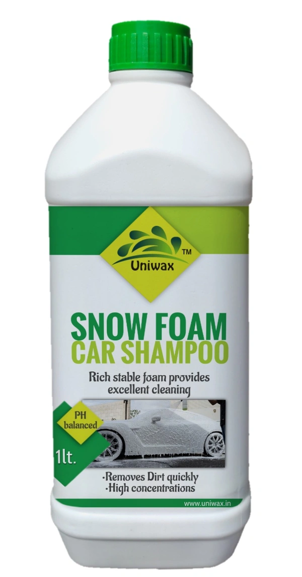 uniwax -snow foam shampoo With Wax Thick Foam