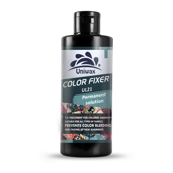 Fabric color fixer /  fabric dye fixer / Color Binder / UL21 For Silk, Cotton, Georgette and all Fabric