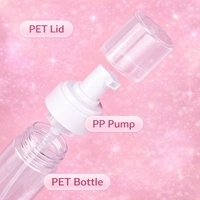 Foaming Soap Dispenser Bottle | PET Foam Pump Bottle | Leak-Proof, Reusable & Easy Refill Design - 2 pcs