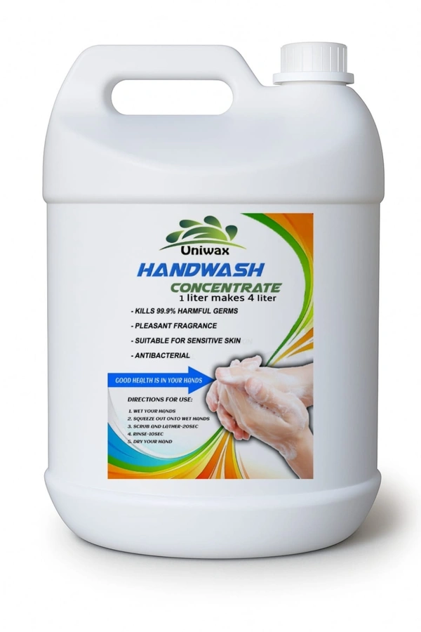  Liquid Handwash Concentrate, 5 Liter Makes 20 Liter | Germ Protection & Moisturizing Formula | Long-Lasting Fragrance