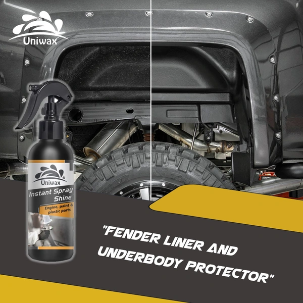 INSTANT SPRAY SHINE FOR CAR INTERIOR AND EXTERIOR PLASTIC AND LEATHER PARTS