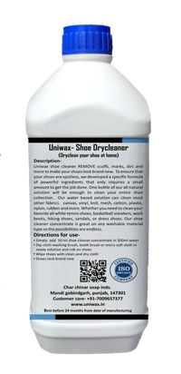 Uniwax Premium Shoe Care Combo – Cleaner + Polish (1 kg each) - 1-1 kg each