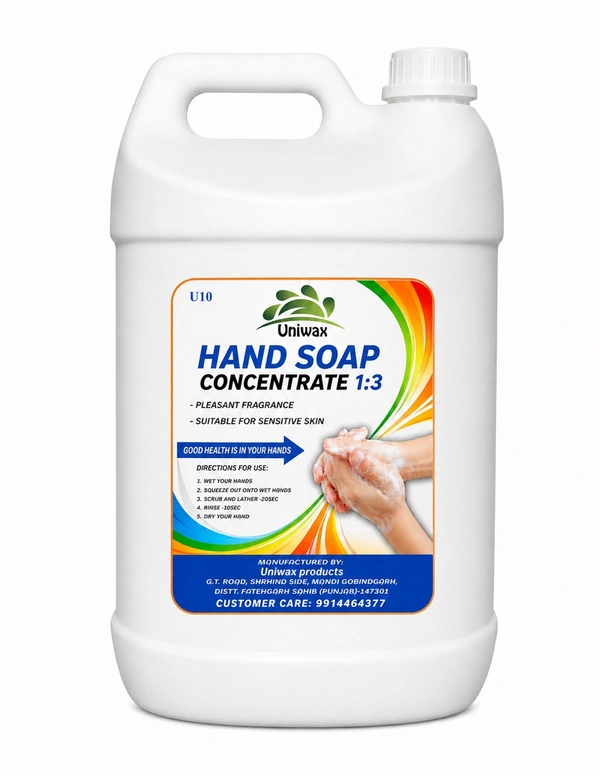 Liquid Handwash Concentrate, 5 Liter Makes 20 Liter | Germ Protection & Moisturizing Formula | Long-Lasting Fragrance - 5kg