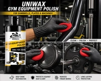 Uniwax Gym Equipment Polish – Rust Protection, Odor Remover & Long-Lasting Shine (UG01) - 200ML