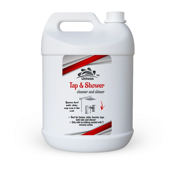 Tap & Shower Cleaner – Deep Cleaning Formula for Removes Limescale Stubborn Stains & Water Deposits