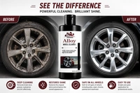 Uniwax Alloy Wheel Cleaner – Powerful Brake Dust & Grime Remover | Safe for All Wheels | Fast-Acting Spray for Deep Cleaning & Shine - 200ml