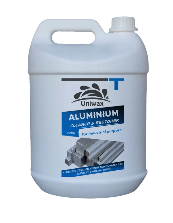 Uniwax Aluminum Brightener & Oxidation Remover | Heavy-Duty Industrial Cleaner