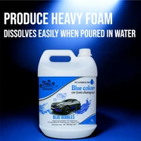 Uniwax Blue Foam Shampoo produces a thick, stable foam for superior cleaning. - 1kg