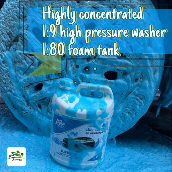 Colorful Car Foam Shampoo – Bright Blue, Green, Pink & Orange Foam for a Deep Clean - 4 can 4kg