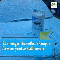 Uniwax Blue Foam Shampoo produces a thick, stable foam for superior cleaning. - 1kg