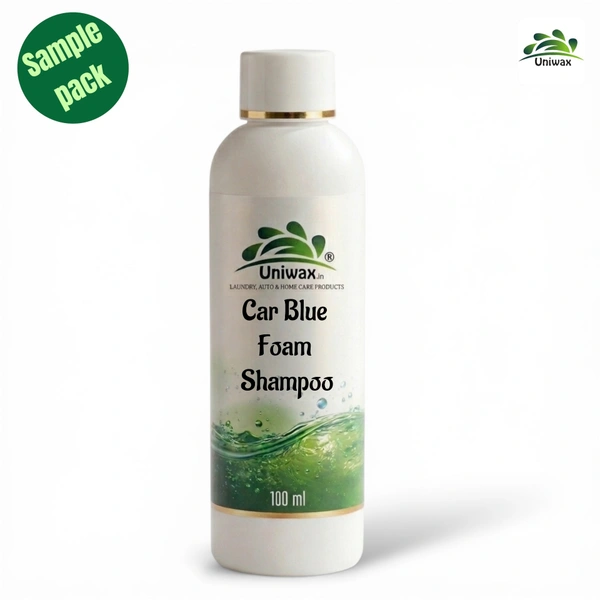Uniwax Blue color foam wash with wax 