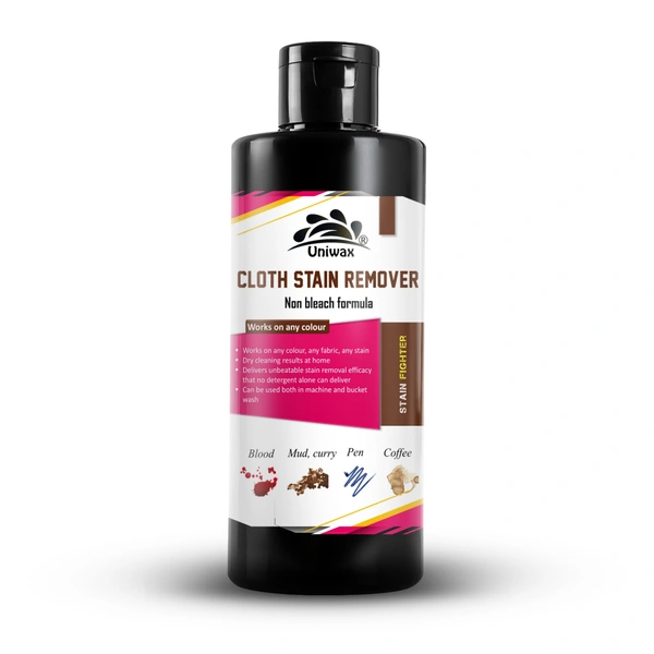 Powerful Stain Remover for Clothes – No Bleach, Safe on Colors & Fabrics | Tough on Grease, Food, Sweat & Set-In Stains