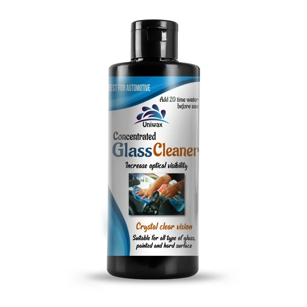Uniwax Professional Glass Cleaner - High-Performance Shine for Home & Car