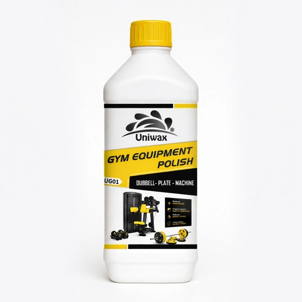 Uniwax Gym Equipment Polish – Rust Protection, Odor Remover & Long-Lasting Shine (UG01)