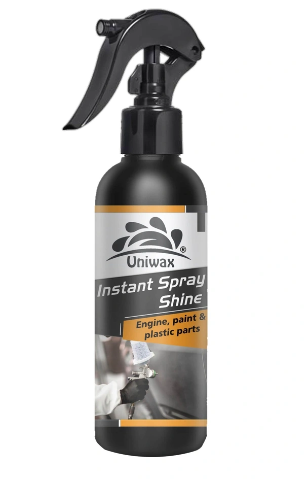 INSTANT SPRAY SHINE FOR CAR INTERIOR AND EXTERIOR PLASTIC AND LEATHER PARTS - 200 ML