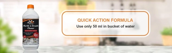 Uniwax Marble and Granite Cleaner surface cleaner and shiner Natural stone cleaner - 1 kg