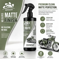 Uniwax Matte Paint Automotive Polish โ Non-Glossy Finish Protector for Cars & Bikes โ UV & Dust Resistant Formula - 200ml