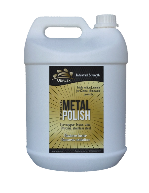 Uniwax Metal Polish – Removes Tarnish, Rust & Oxidation for Stainless Steel, Brass, Copper & More