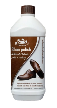 Uniwax Premium Shoe Care Combo – Cleaner + Polish (1 kg each) - 1-1 kg each