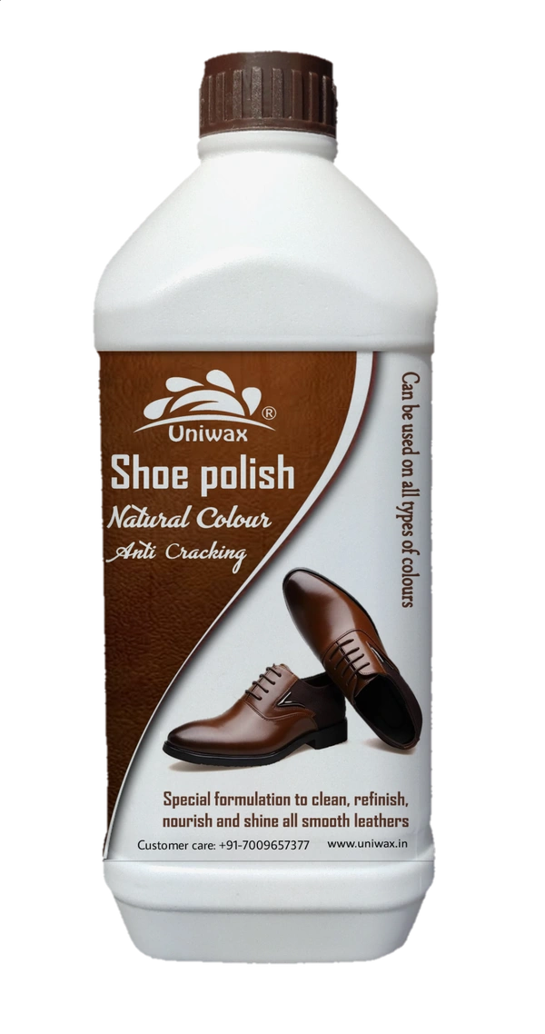 Uniwax Premium Shoe Care Combo – Cleaner + Polish (1 kg each) - 1-1 kg each