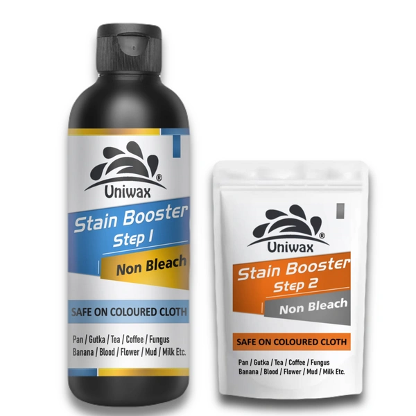 Stain booster for colored cloth  pan, gutka, tea, blood, fungus, milk stain remover