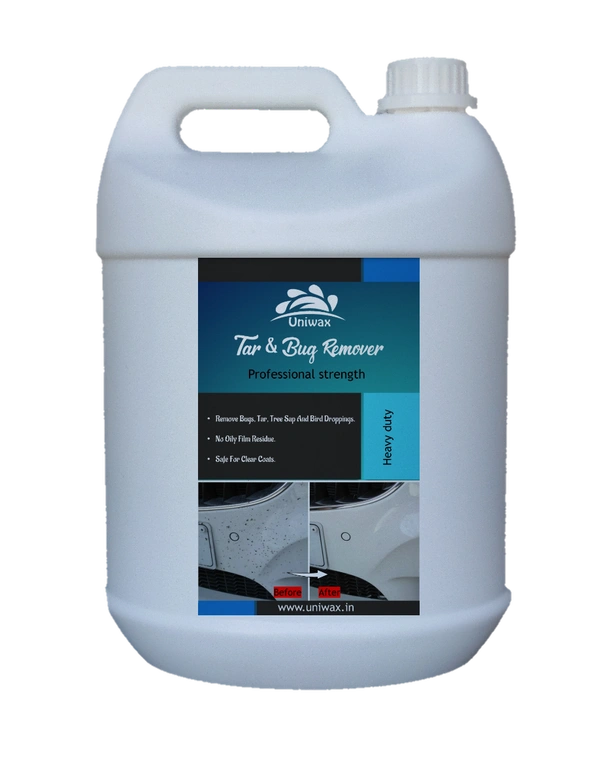 Uniwax Tar & Bug Remover Spray - Fast-Acting Formula for Windshields, Bumpers & Paint, Safe on All Surfaces.
