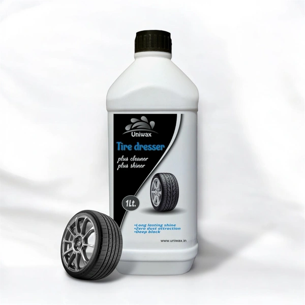 Uniwax Tyre Polish – Long-Lasting Shine & Protection – Restores Faded Tires & Resists Dust