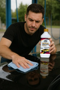 Uniwax drywash or Waterless car wash with wax concentrate Rinseless Car Wash | Eco Friendly Quick Detailer Spray | Exterior Car Cleaning | Car Care Products 1:100 - 200 gram