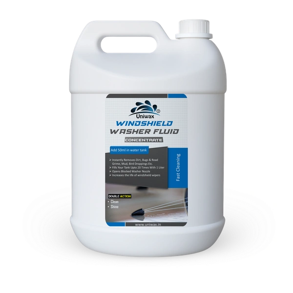 Uniwax All-Season Windshield Washer Fluid Concentrated Cleaner for Cars, Removes Dirt & BugsUniwax All-Season Windshield Washer Fluid Concentrated Cleaner for Cars, Removes Dirt & Bugs - 5kg