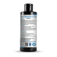 Uniwax All-Season Windshield Washer Fluid Concentrated Cleaner for Cars, Removes Dirt & Bugs - 200 ml