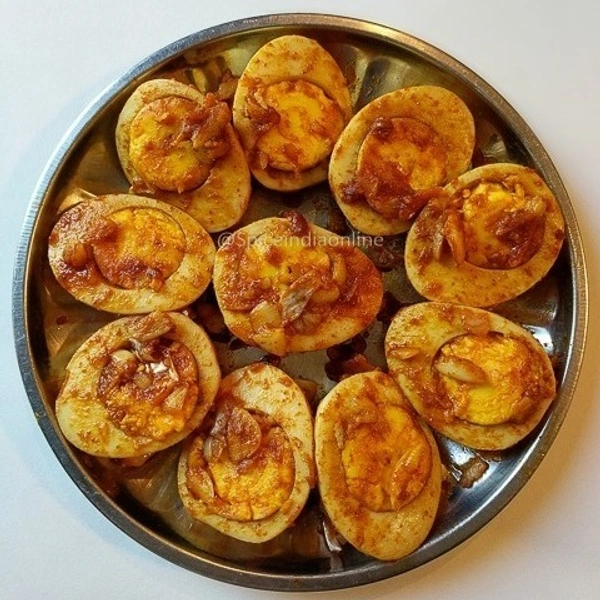 Boil Egg Fry in Oil