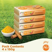 Godrej No.1 Sandal and Turmeric Soap