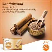 Godrej No.1 Sandal and Turmeric Soap