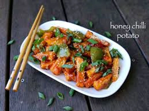 Honey Chilli Potato