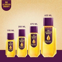  Bajaj Almond Drops Hair Oil, enriched with 6X Vitamin E, 285 Ml. - 285 Ml