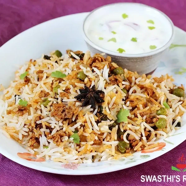 Biryani with Curd/Dahi