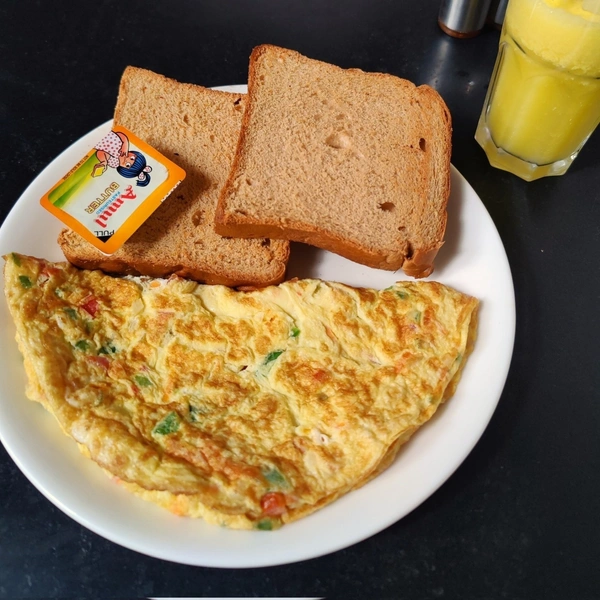 Butter Omelete - 