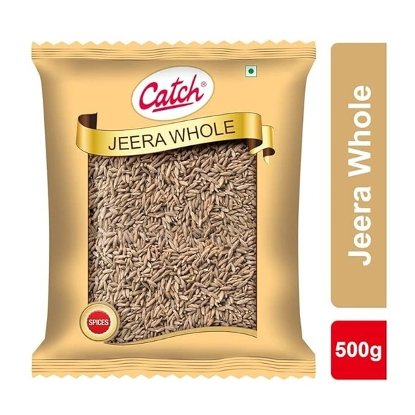 Catch Cumin Whole | Jeera Whole, 500g - 500g