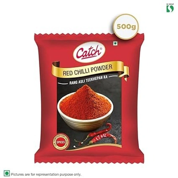 Catch Red Chilli Powder, 500g - 500g
