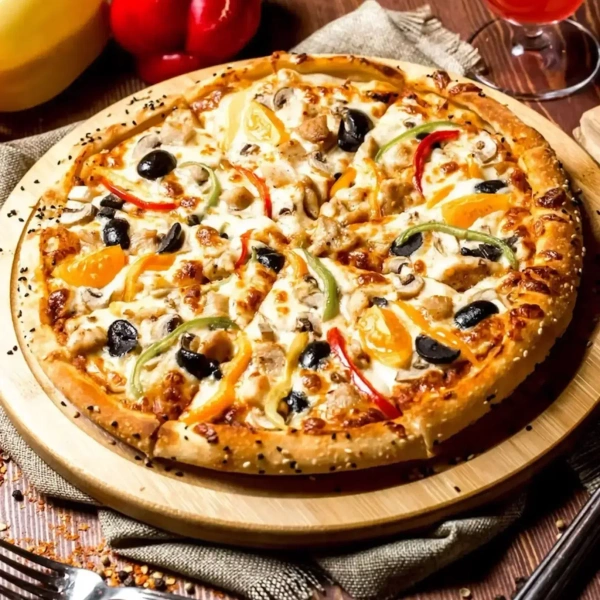 Paneer Onion Pizza
