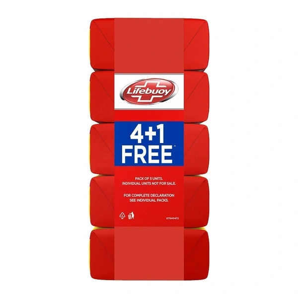 Lifebuoy Soap (4+1)