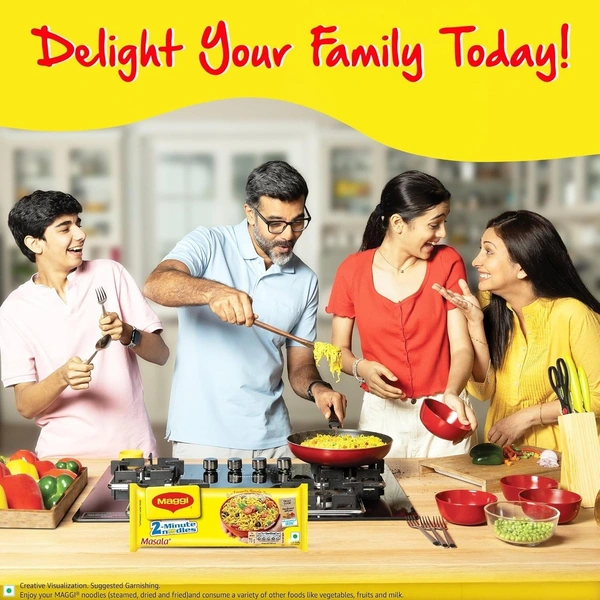 Maggi 2-minute Instant Noodles, Masala maggie noodles 70 gram pack