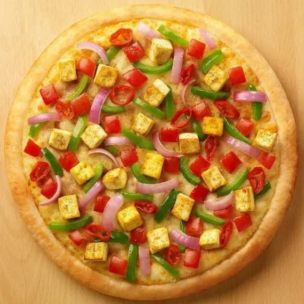 Paneer Onion Pizza