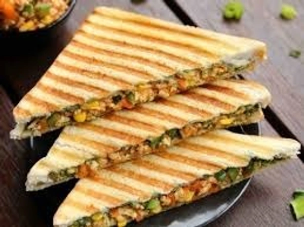 Paneer Tikka Grilled Sandwich